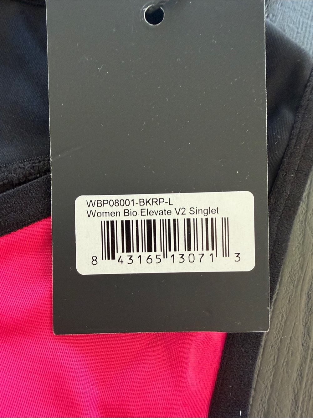 Women Bio Elevate V2 Singlet - Pink & Black